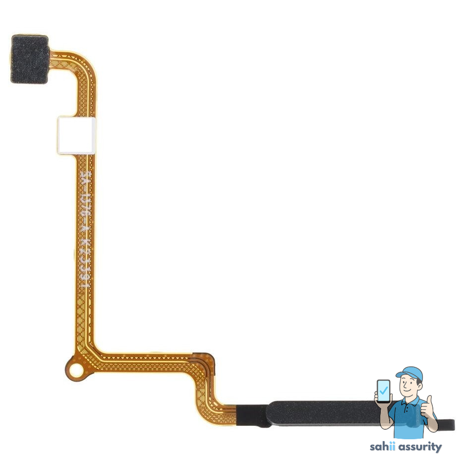 Fingerprint Sensor with Flex Cable for Xiaomi Redmi 13C 5G Black
